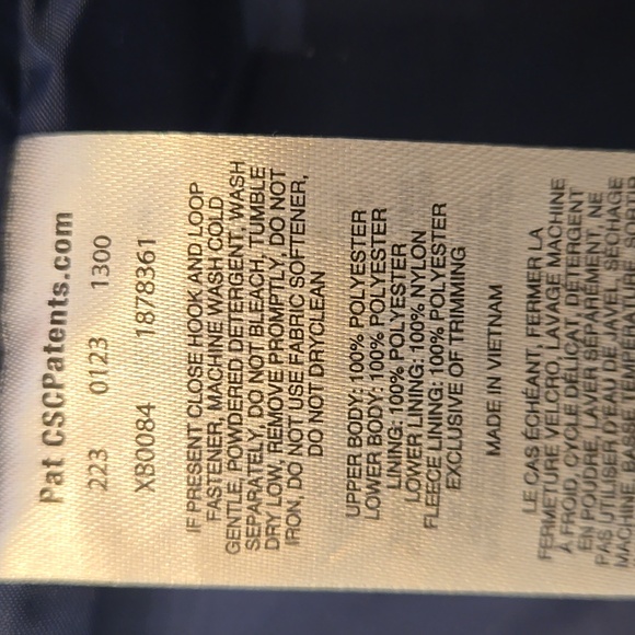 Columbia Kids Omni-Tech Blue Jacket | Small (8) | Shell Only - Picture 8 of 13